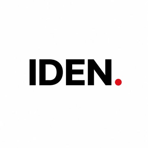 Логотип IDEN — бренд кварцвинила