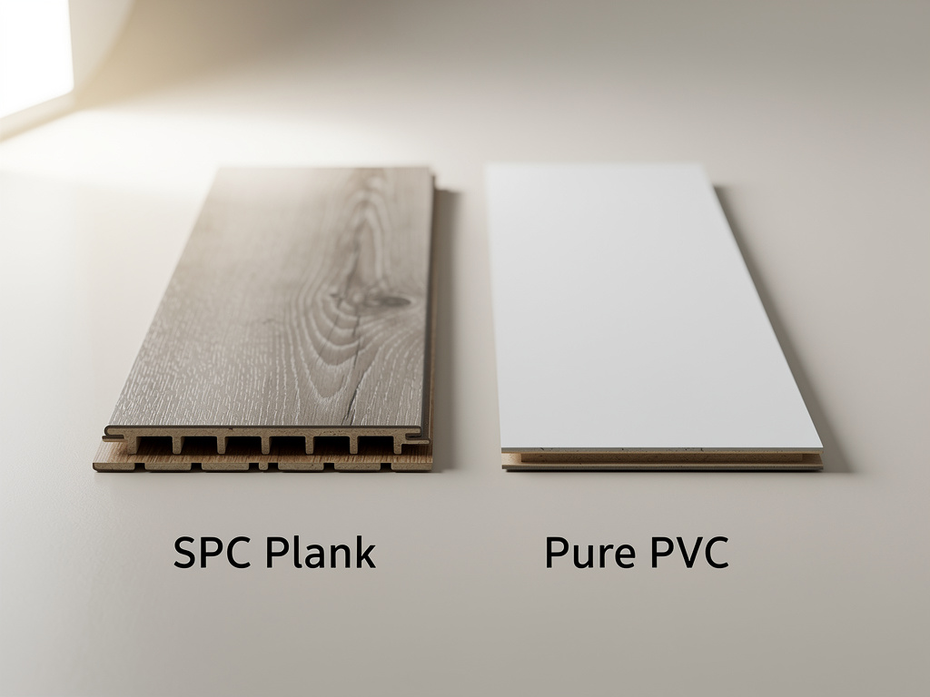 SPC vs виниловая ПВХ плитка